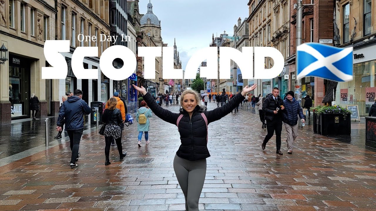 I Visited Glasgow, Scotland for 1 Day! 🏴󠁧󠁢󠁳󠁣󠁴󠁿 (Worth It??)