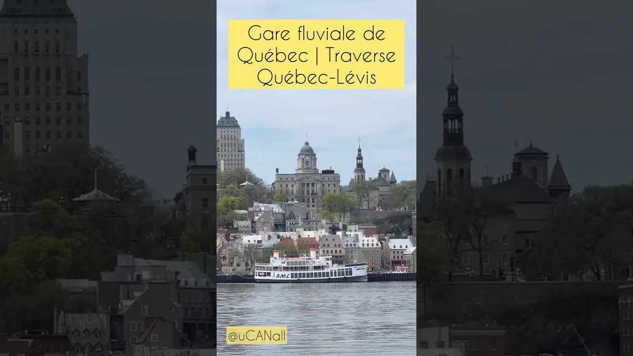 D&eacute;couvre la vue incroyable depuis le traversier Qu&eacute;bec-L&eacute;vis !
