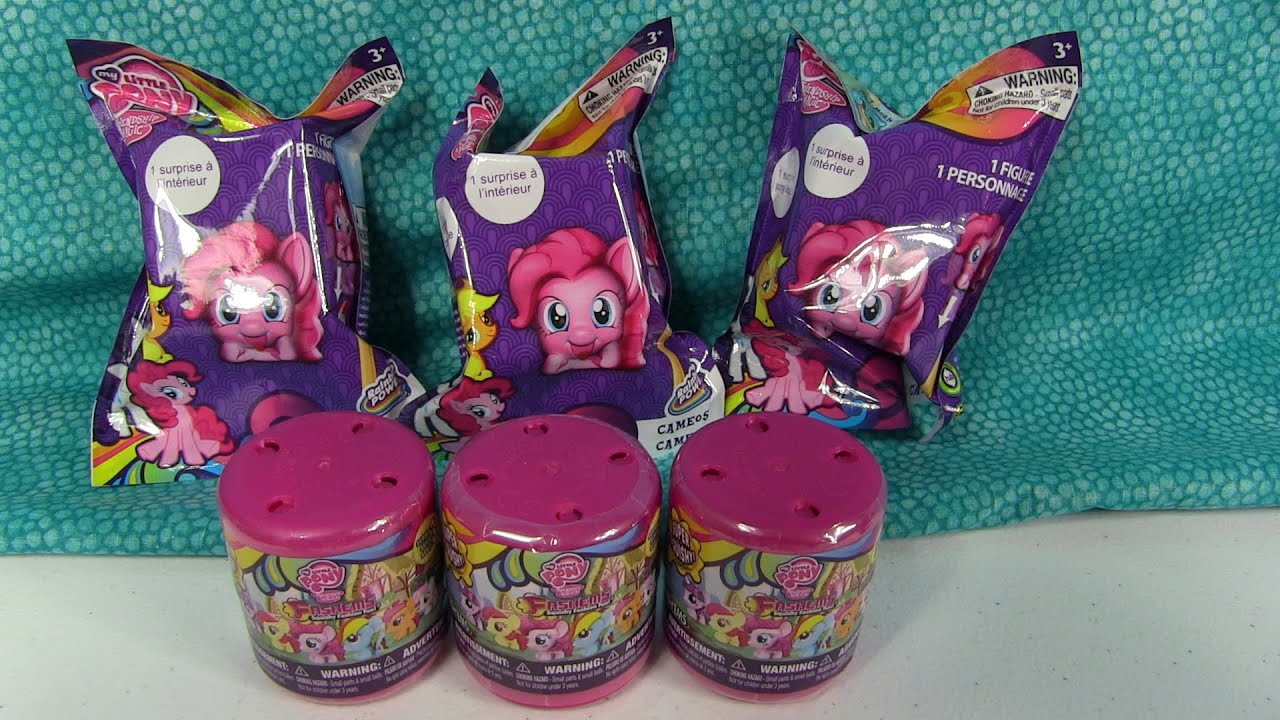 MLP Fashems Series 3 & Cameos My Little Pony Opening Toy Review