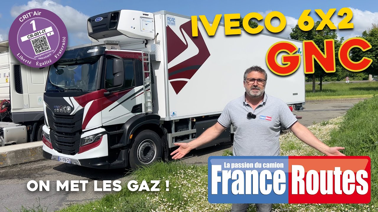 Essai camion : porteur Iveco S-Way au gaz