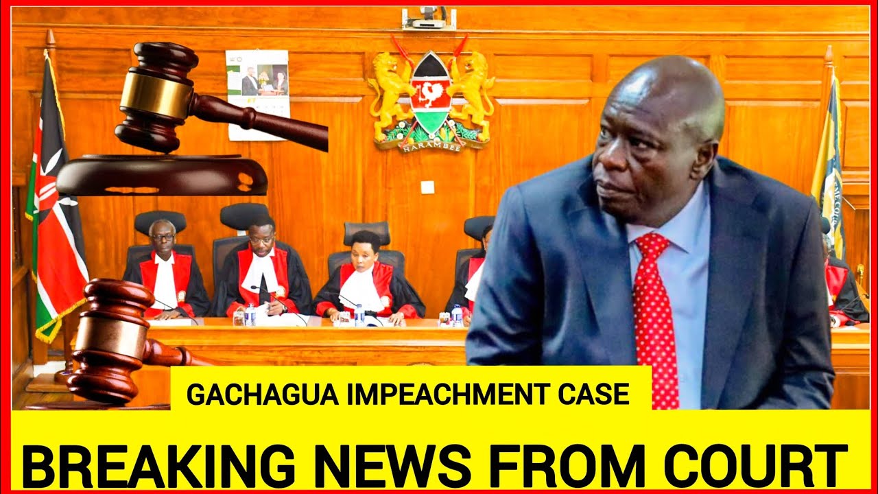 Breaking News! Gachagua impeachment case today | Kindiki to resign now | Gachagua case live today 