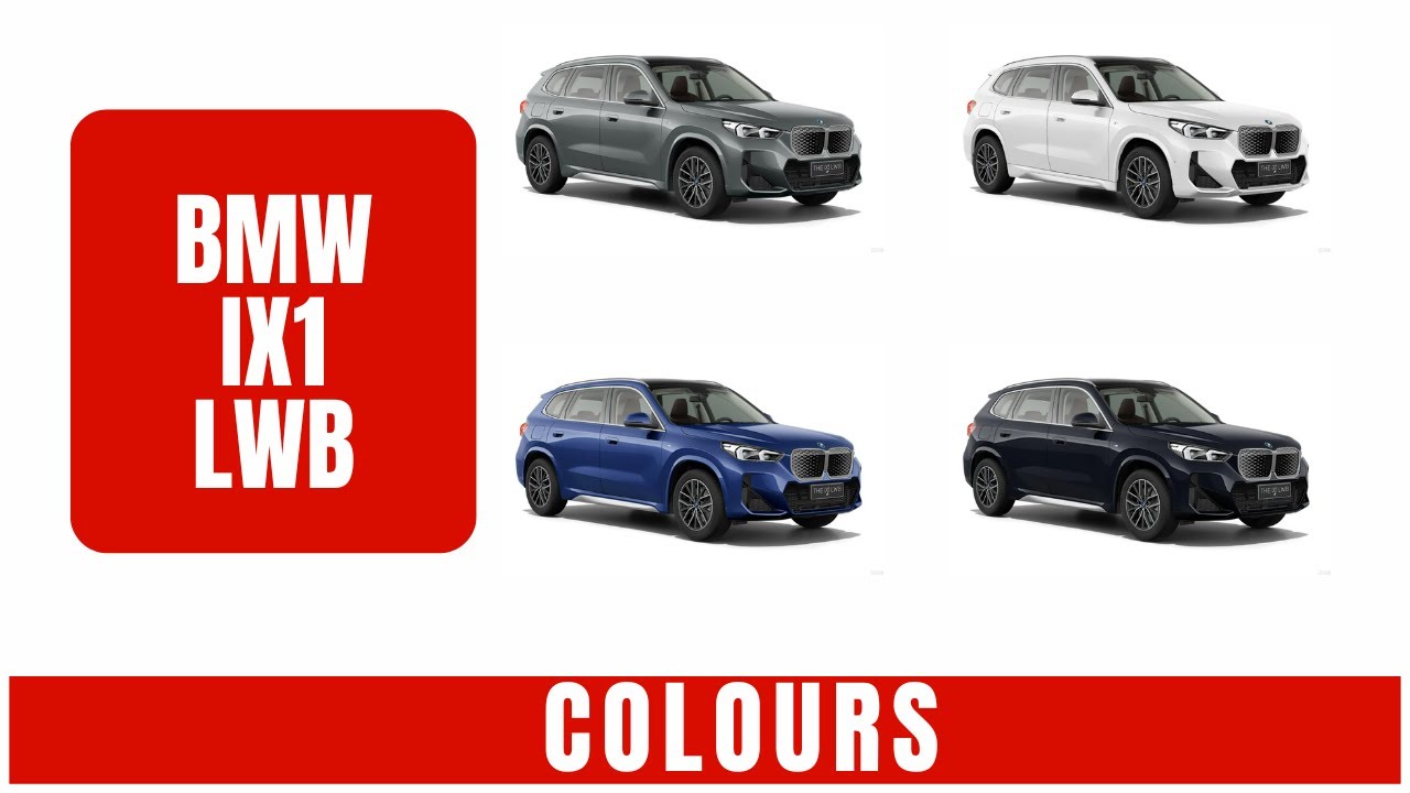 BMW iX1 LWB All Colours Option To Choose | Automobil