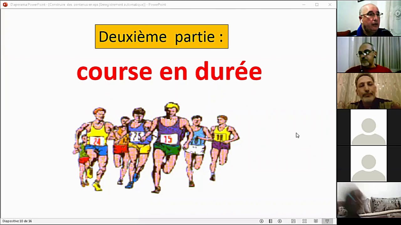 Vidéo N°: 17  Course en durée : VO2max, VMA, PMA, ....
