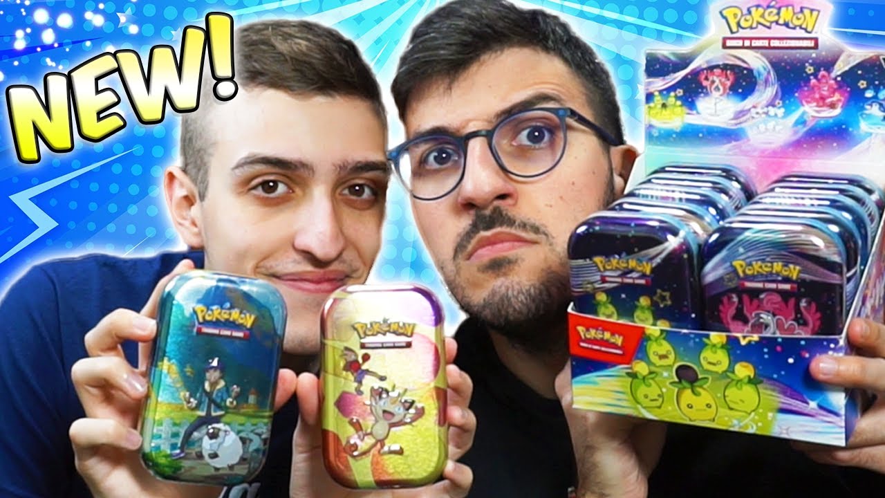 APRIAMO TUTTE le MINI TIN di DESTINO di PALDEA e NON SOLO! Carte Pokemon