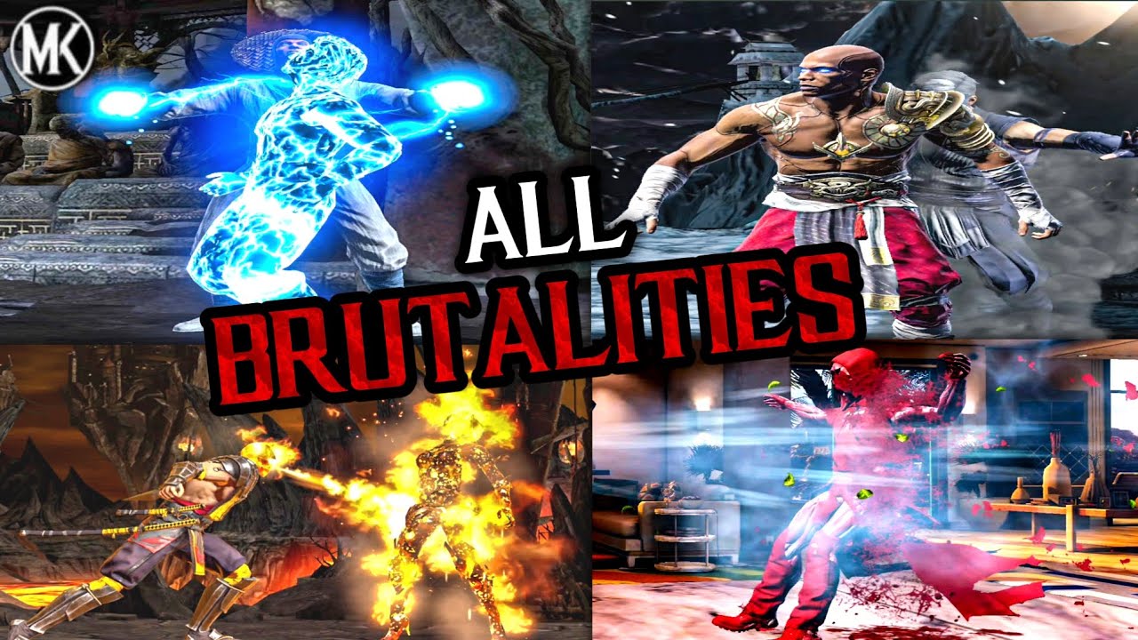Mortal Kombat Mobile | TODAS LAS BRUTALITIES | 4K 60FPS