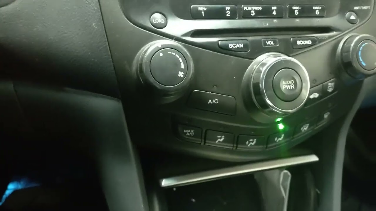 2003 HONDA ACCORD COMO OBTENER NÚMERO DE SERIE Y CÓDIGO DEL RADIO (GET RADIO SERIAL # & AND CODE)