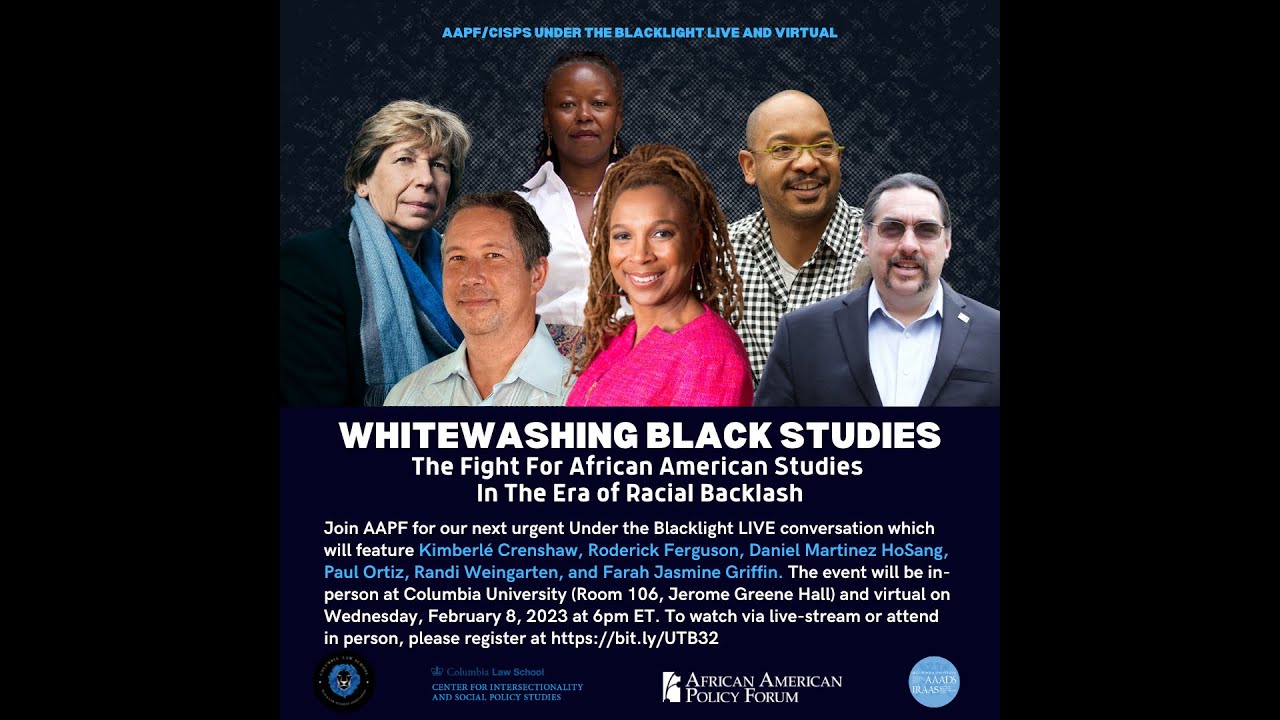 Whitewashing Black Studies: The Fight for African American Studies in the Era of Racial Backlash