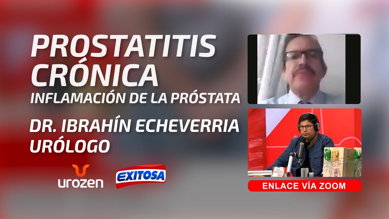 Prostatitis cr&oacute;nica (inflamaci&oacute;n de la pr&oacute;stata)  | Dr. Ibrah&iacute;n Echeverria