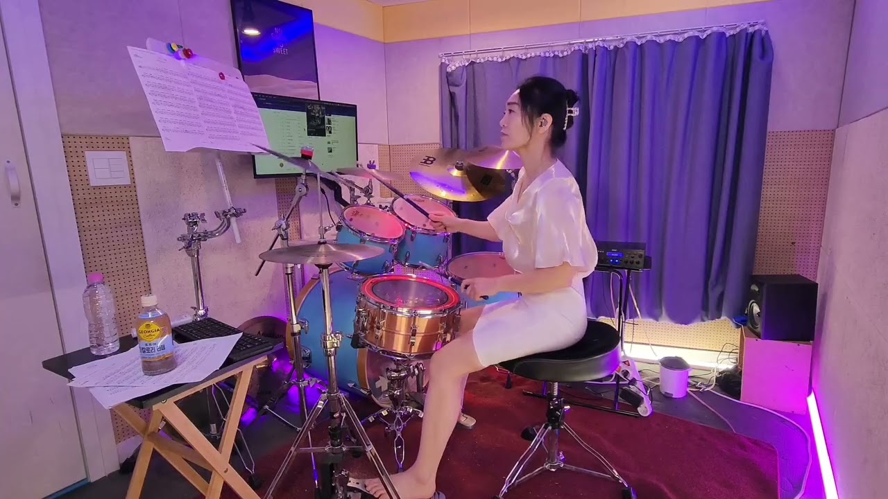 ☆드럼연습☆ 나는 너를(정차식)♡