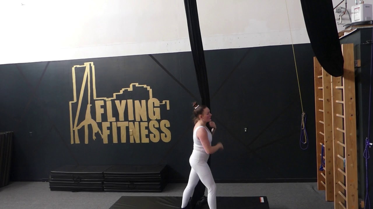 4 Spins on the Aerial Silk
