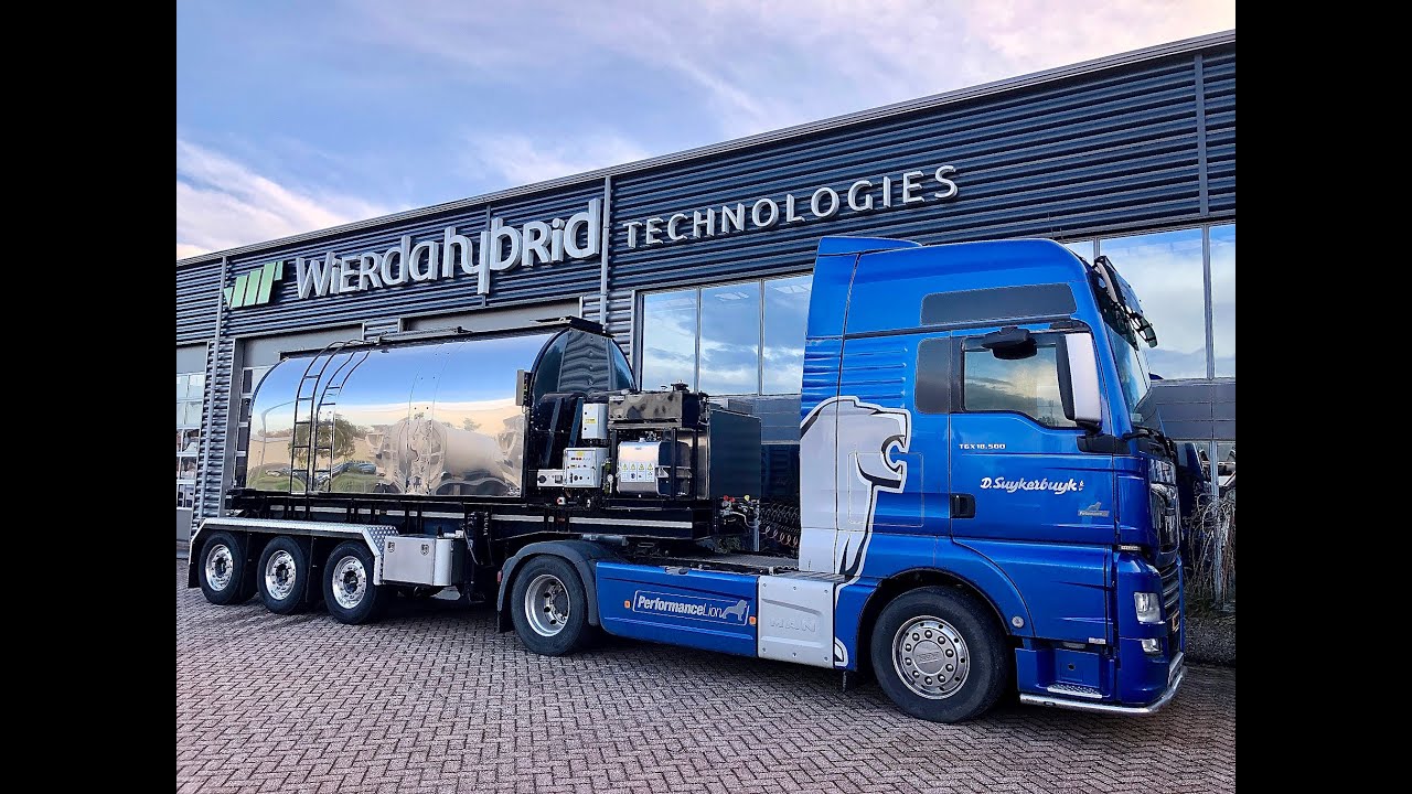 Wierda Hybrid Technologies RTl 7 Transportwereld Duurzaam Asfalt editie
