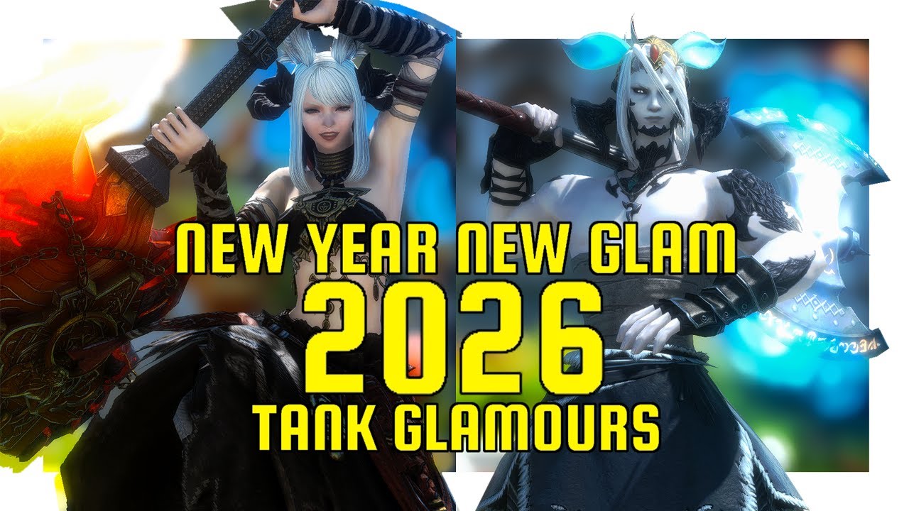 New Year New Glamours FFXIV Tanks