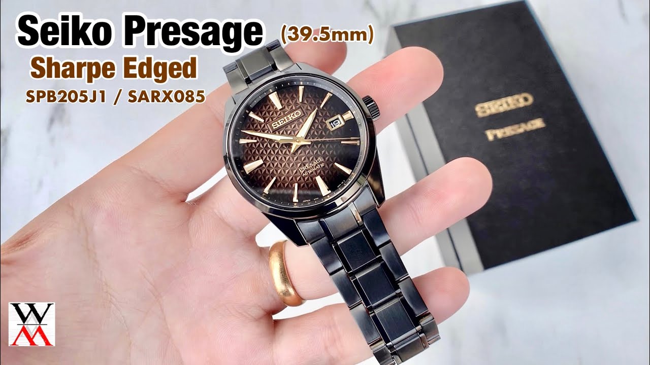 แกะกล่อง Seiko Presage Sharp Edged SPB205J1 140th Limited Edition - Wimol Tapae