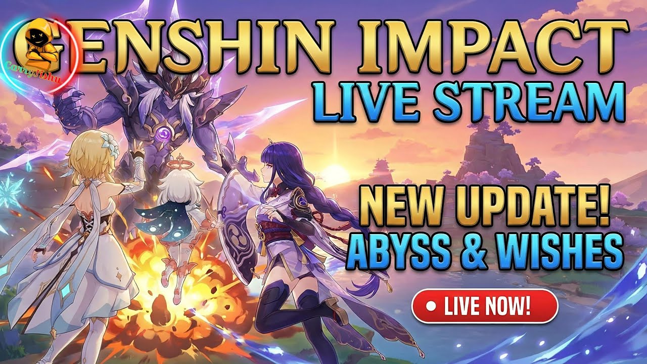 Genshin Impact Live Stream || New Update || Abyss & Wishes 🔴
