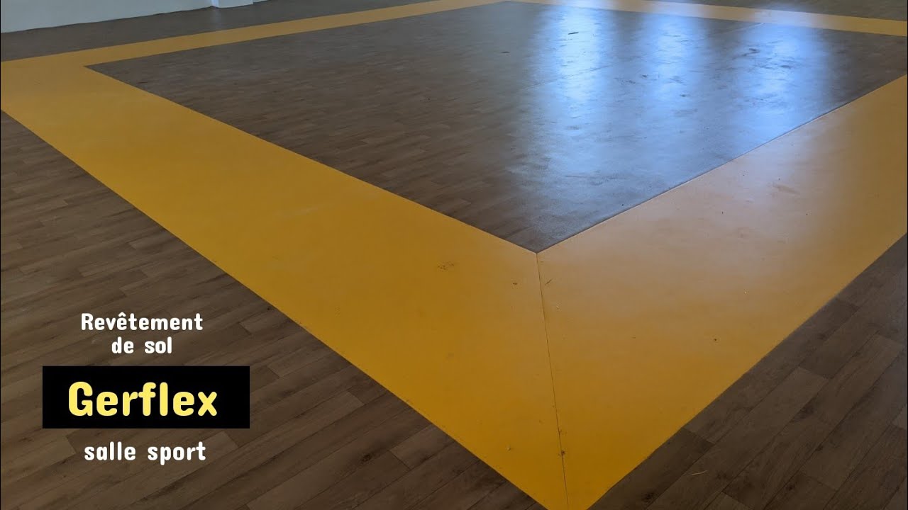 Revêtement de sol Salle sport Gerflex  Terrain Ba Mhamed