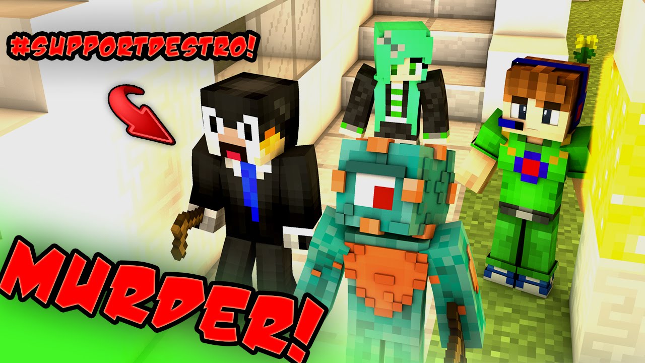 MURDER SQUAD! | Minecraft Murder Mystery #5 w/ Friends!