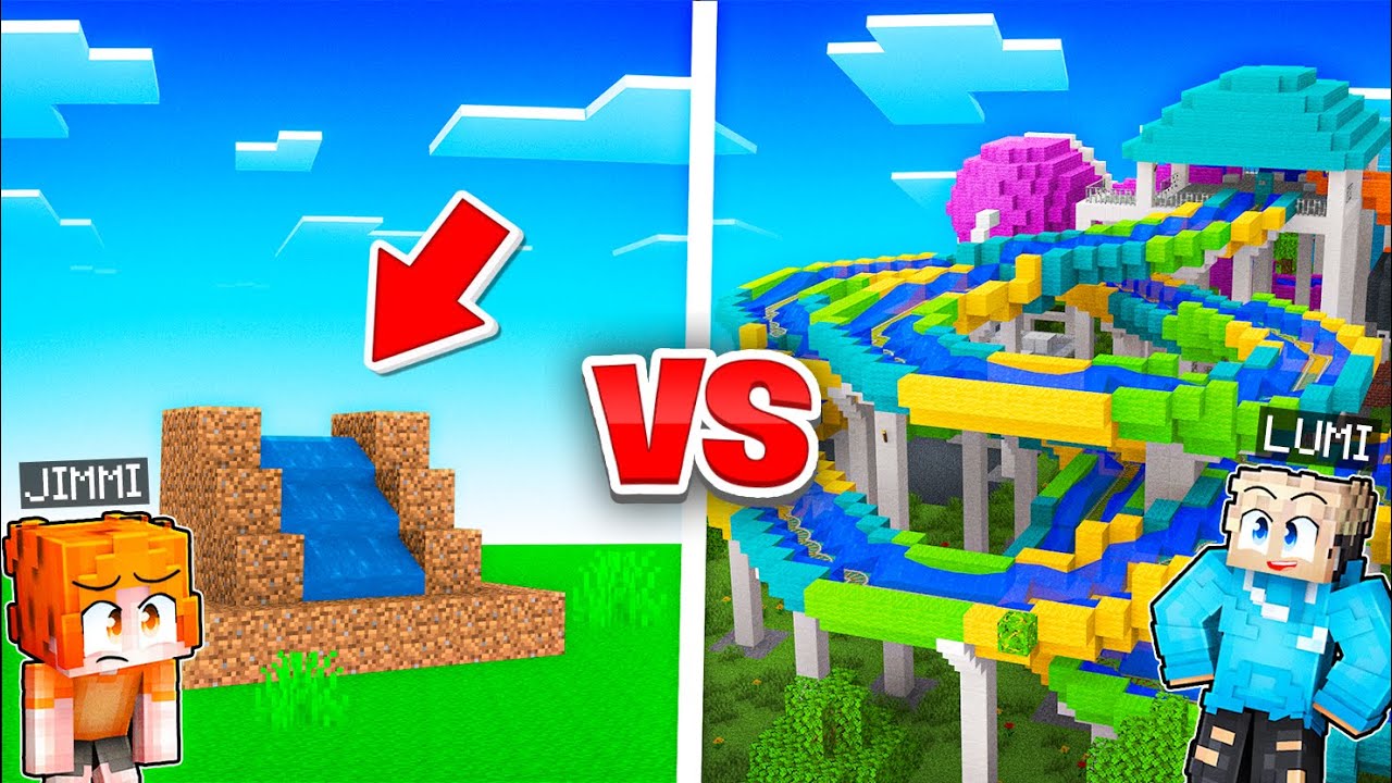 FREIZEITPARK BAU CHALLENGE gegen KLEINEN BRUDER in Minecraft ⛏