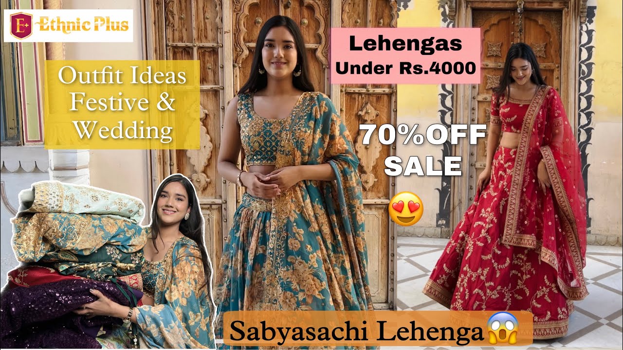 HUGE Affordable Lehenga Haul | Found Sabyasachi Dupe for Rs.4000😱 | Designer Lehenga Try On Haul |