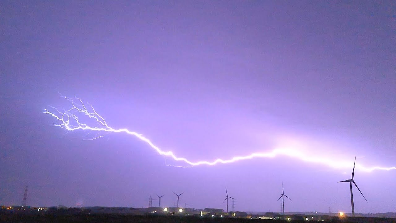 Onweer 8 september 2022 (drone, thunderstorm)