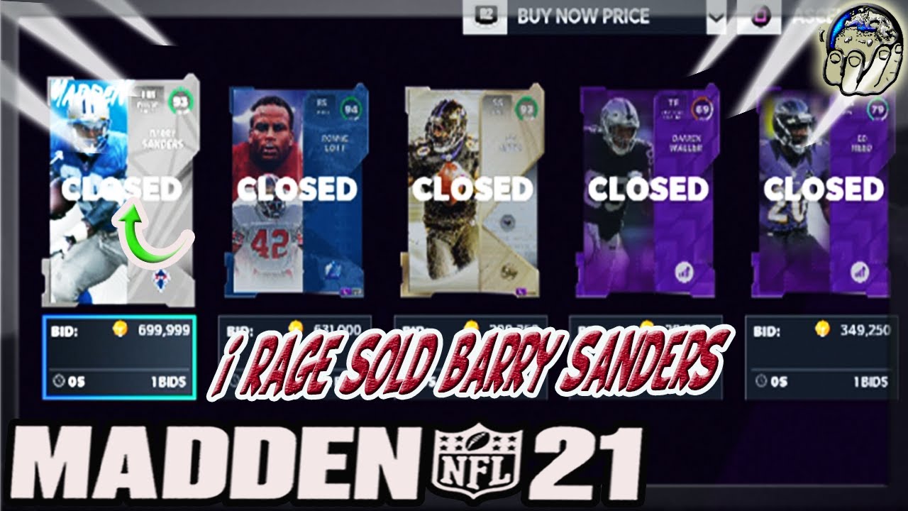 I Rage Sold Team Diamonds Master Barry Sanders! Let Me Explain! Madden 21 Tips & Tricks