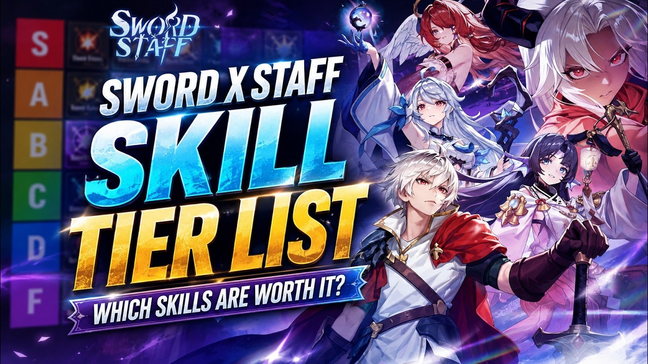 META Sword X Staff Skill Tier List