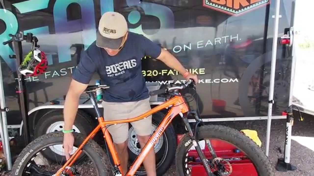 Borealis Flume Aluminum Fat bike Intro at Interbike 2015