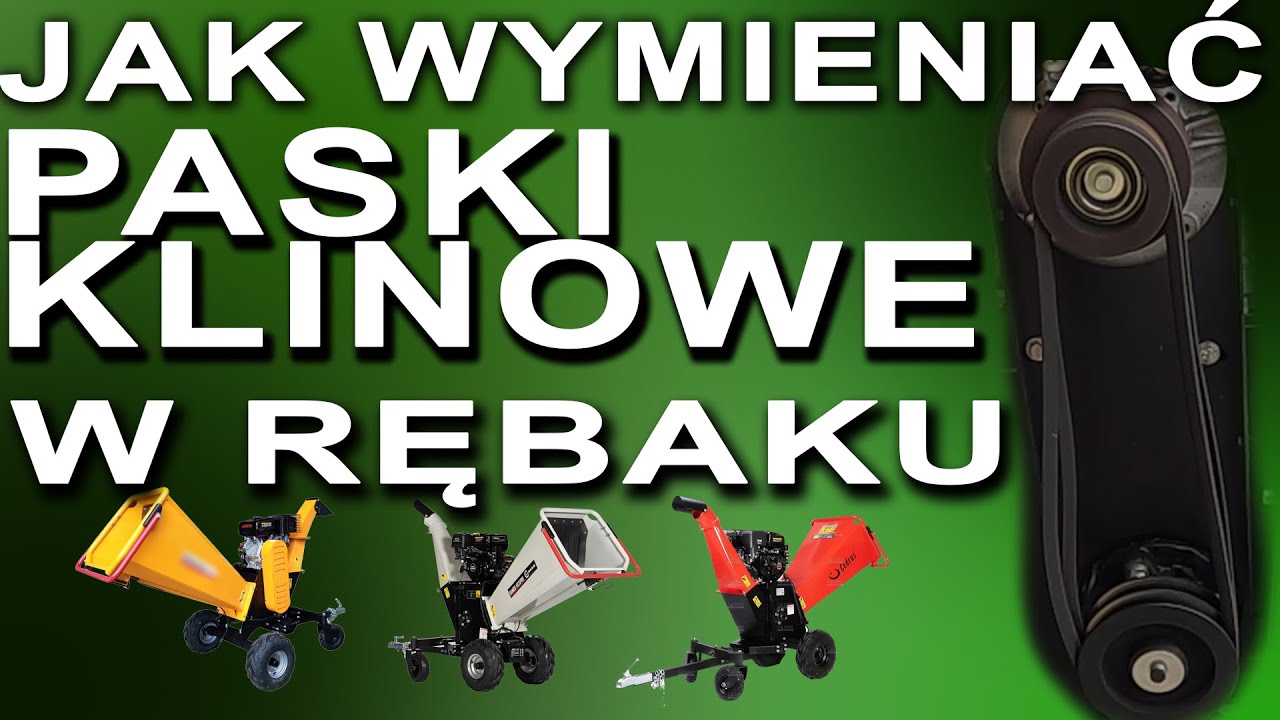 WYMIANA PASKÓW W RĘBAKU LUMAG HC15 PRO CEDRUS RB04 PRO-E  PAN RĘBAK Jak wymienić i regulować paski