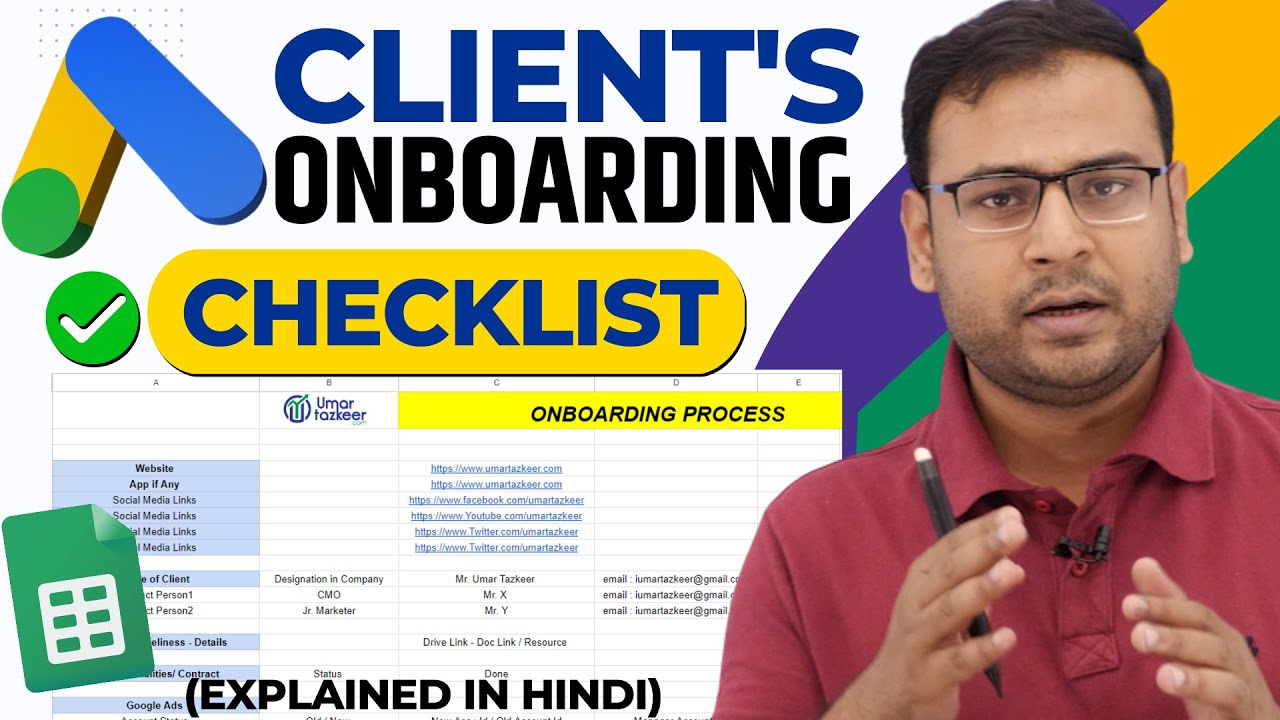 Mastering Google Ads Onboarding - Your Ultimate Checklist for Client Success | Umar Tazkeer