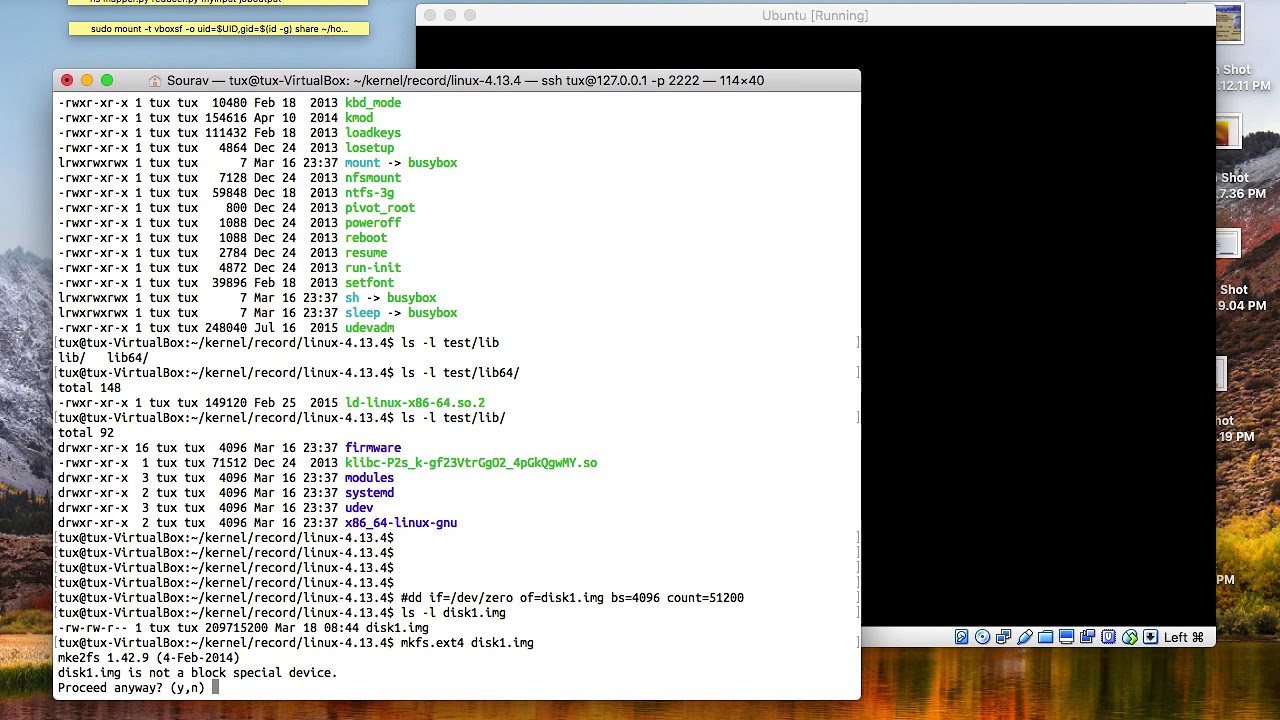Creating Initrd/InitRamfs and minimal root filesystem for Linux Kernel