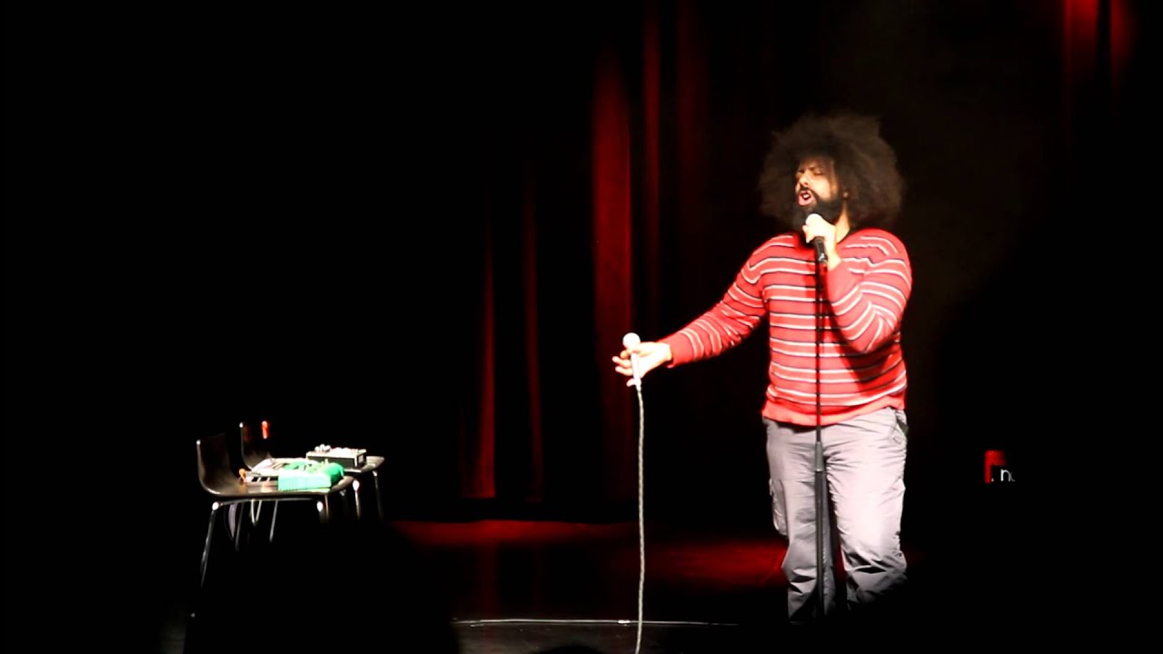 Reggie Watts 01 - Copenhagen, Denmark - Bremen Theater - Jan. 27, 2012