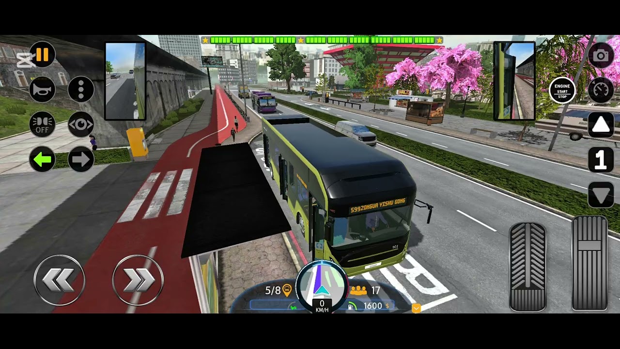 [全程順燈劈住去] Bus simulator EVO: Shanghai Route 7
