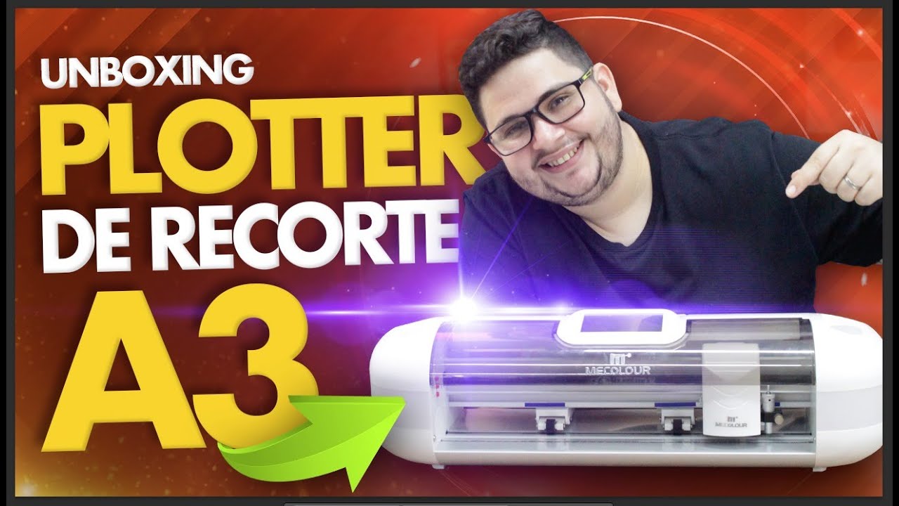 Plotter de Recorte Mini Craft - UNBOXING!