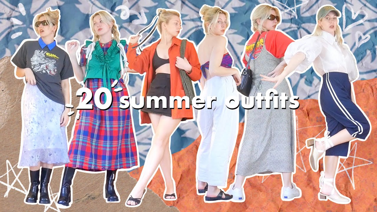 20 Outfits for COOL ARTSY WEIRD GIRLS: Summer Edition