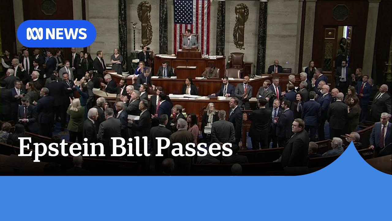 'Epstein Files Transparency Act' passes in the US House of Representatives | ABC NEWS