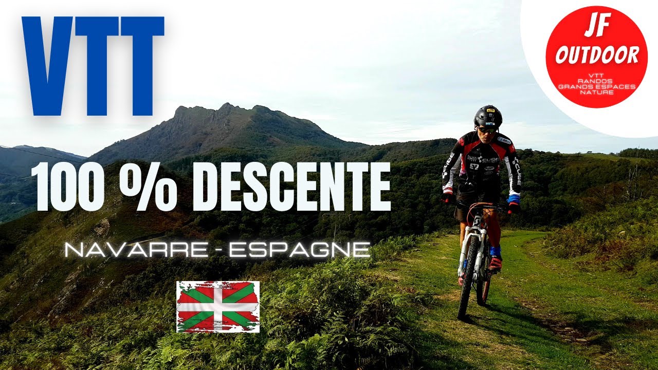 VTT - Une belle descente au Pays Basque !   #bike #vtt #paysbasque