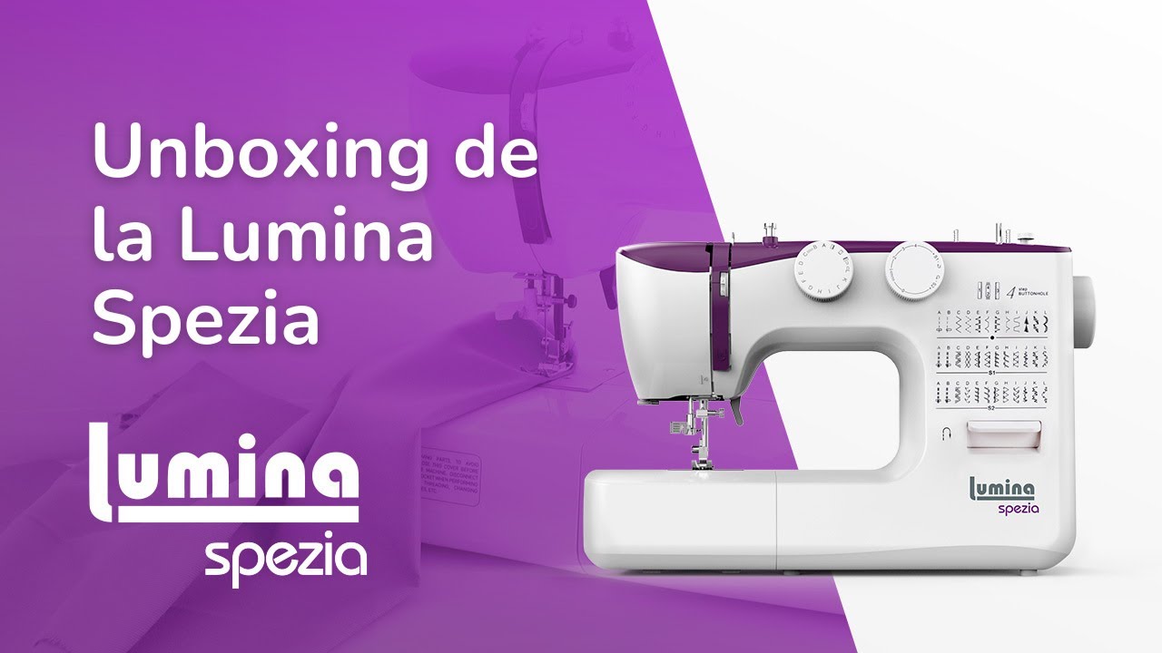 Unboxing  de la máquina de coser Lumina Spezia🔥 - Nueva máquina de coser mecánica 2021✨