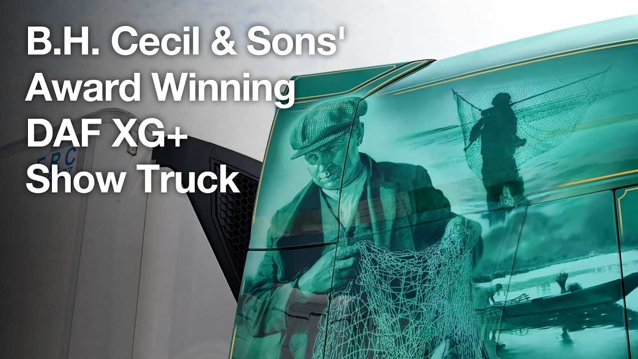 B.H. Cecil & Sons' Award Winning DAF XG+ Show Truck