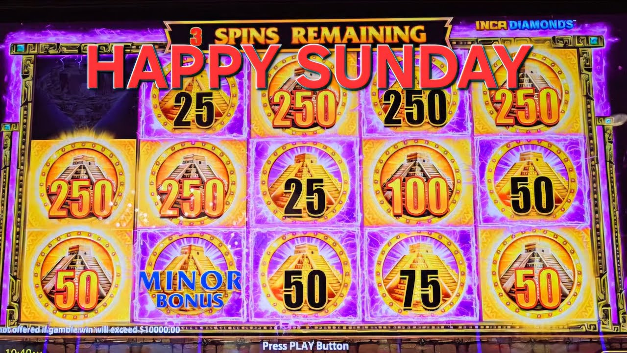 Happy Sunday!!! OMG!! Massive Win on Thunder Empire: King Samurai and Inca Diamonds.