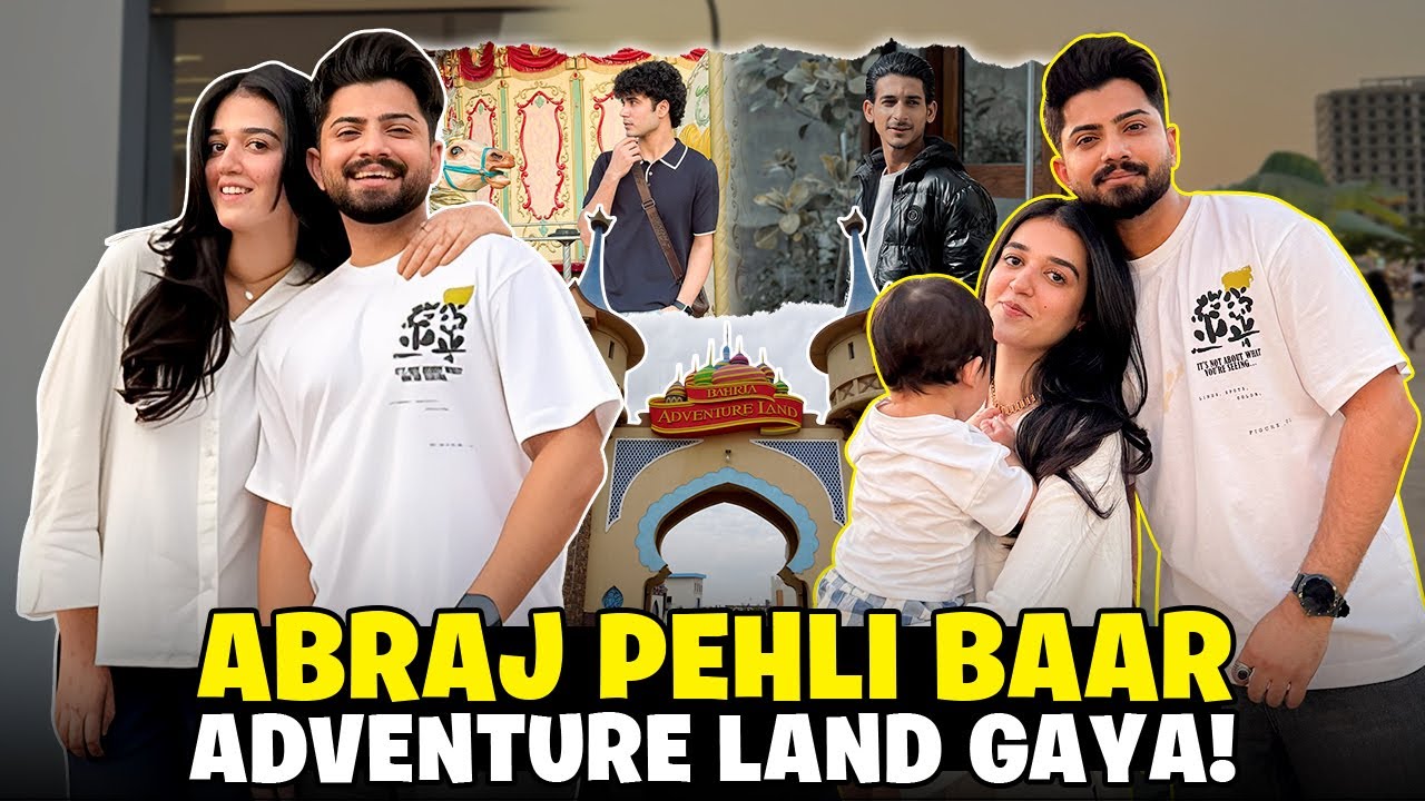 Itna Excited Abraj Kabhi Nahi Hua! First Time in Adventure Land | Zaraib Vlogs