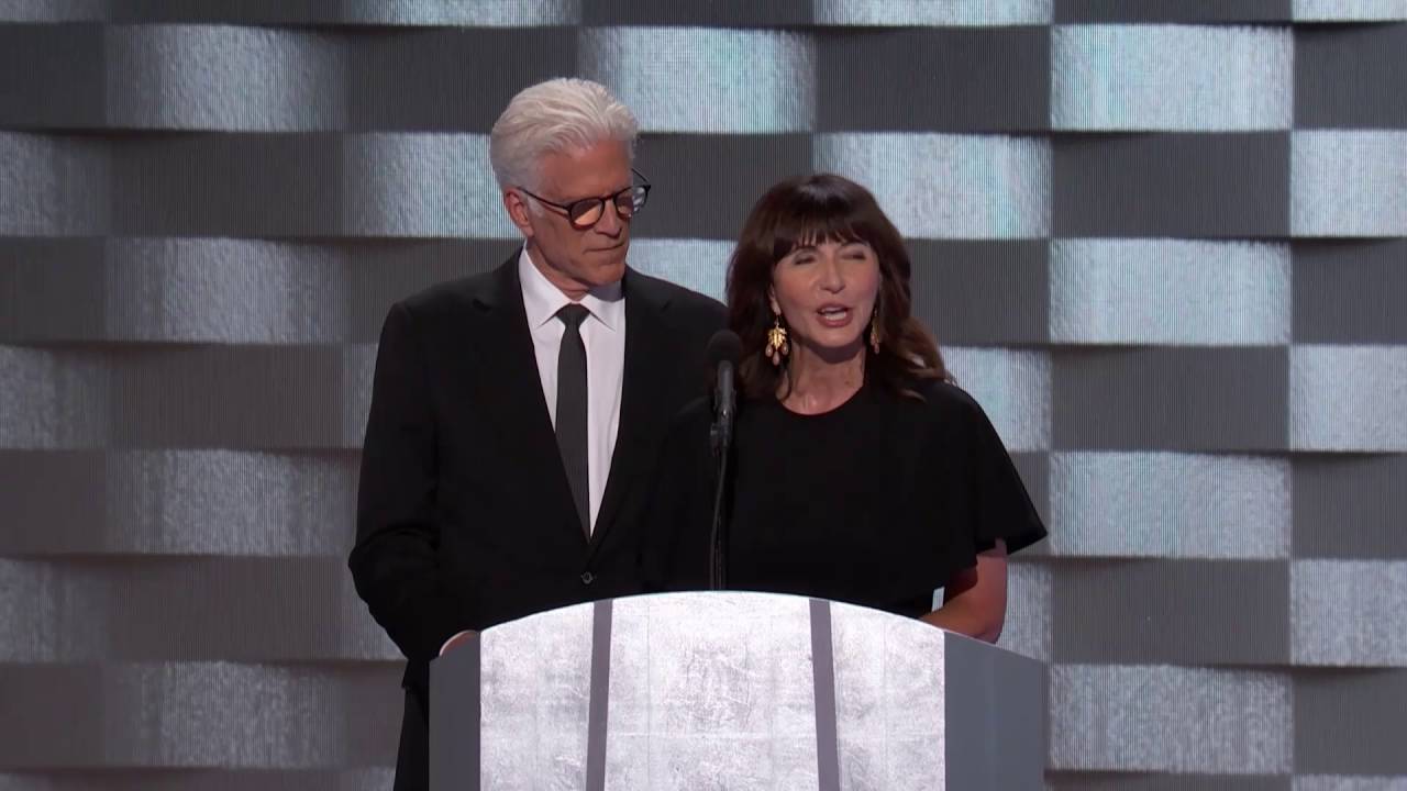 Ted Danson and Mary Steenburgen at DNC 2016