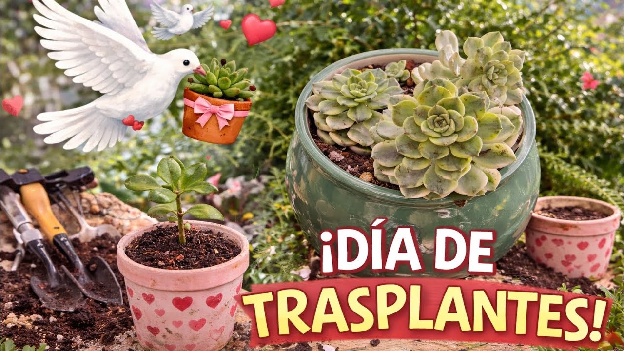 Tres trasplantes, tres emociones 😅🌱 fácil vs miedo vs súper fácil