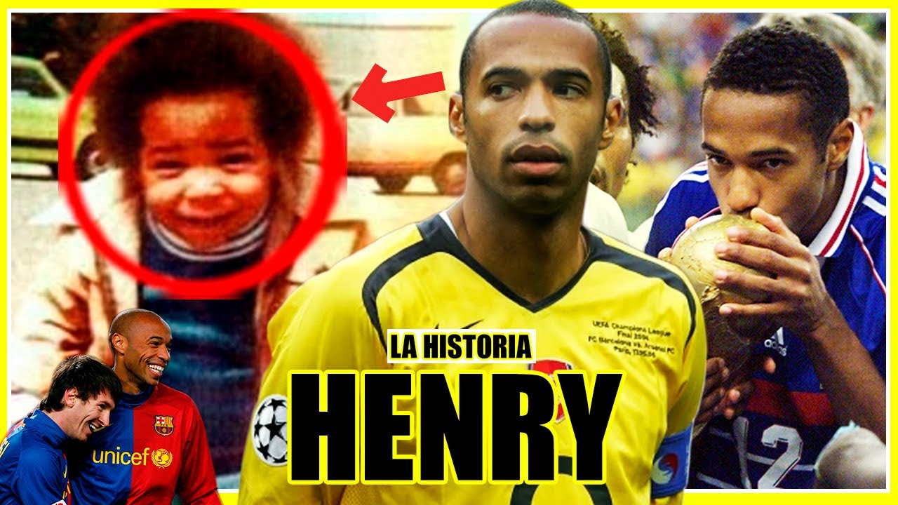 CRECIÓ EN UN BARRIO DURO | La Historia de Thierry Henry🇫🇷