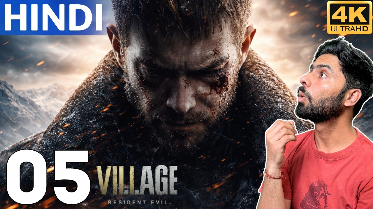 RE8 Village Hindi Gameplay Part 05 - खतरनाक बहनों ने घेरा! 😭 Village का असली आतंक शुरू! 🔥