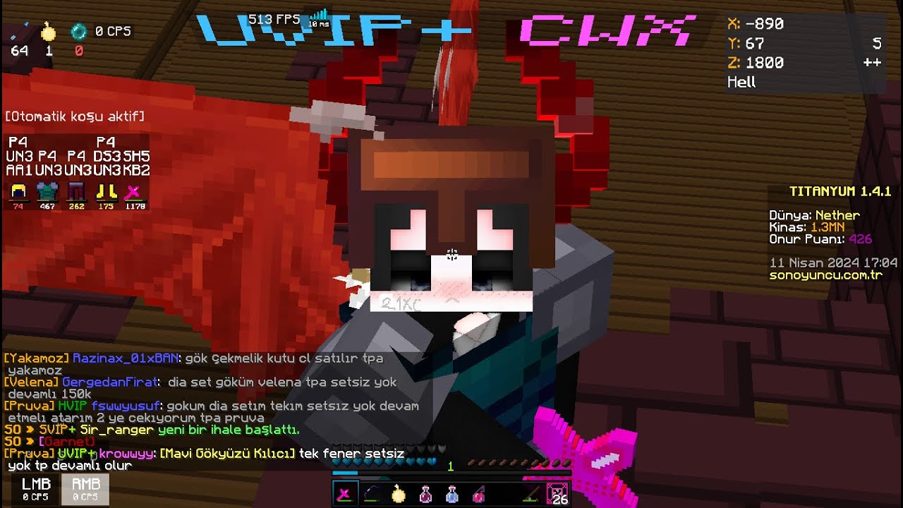 Sonoyuncu Titanyum Patlayan Claimler & PVP #sonoyuncu #titanyum