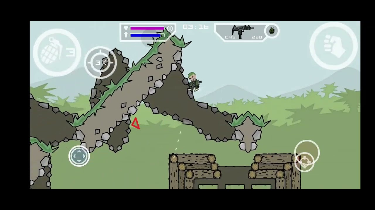 Mini militia gameplay 😀😀😀