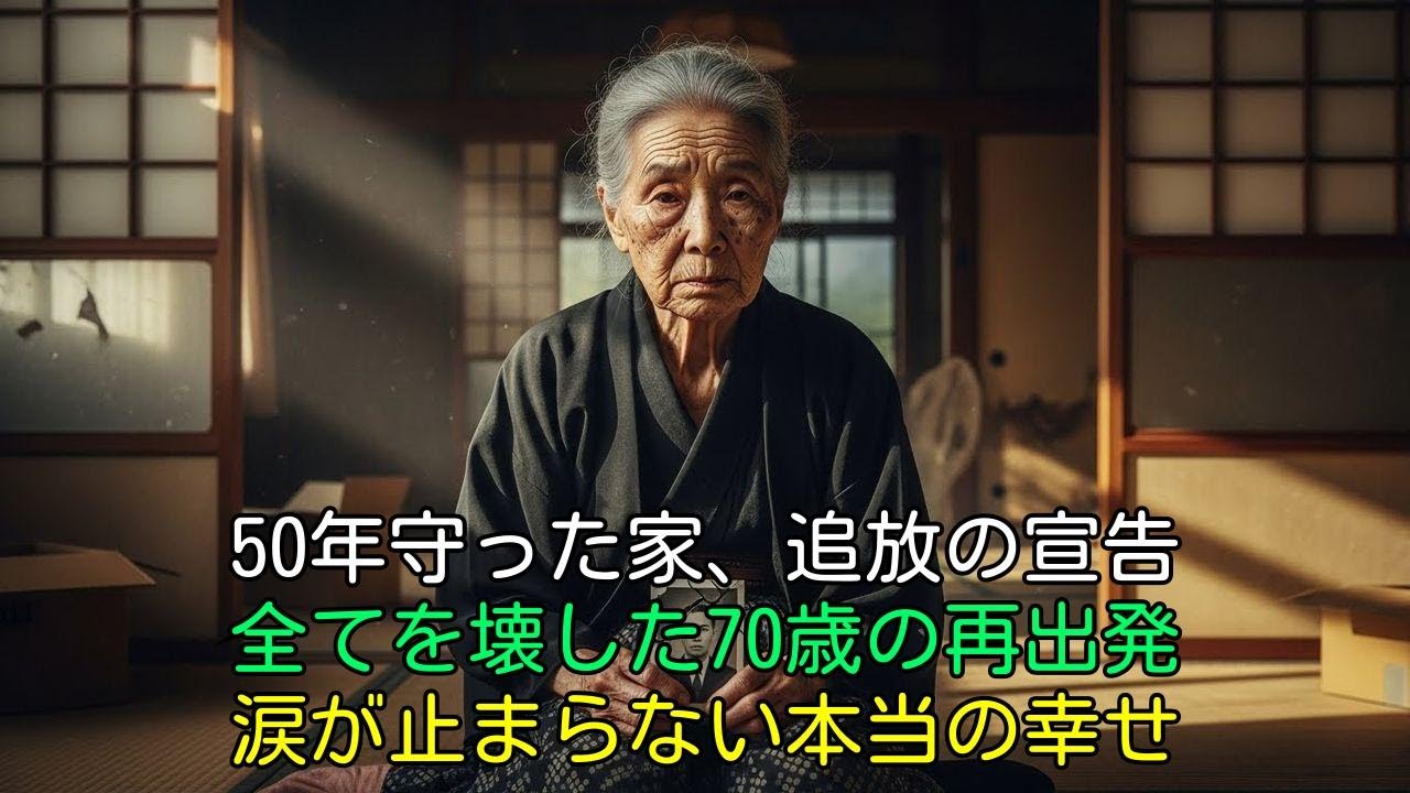 【涙腺崩壊】夫の葬儀後、息子に「もうここに住むな」と家を追われた70代の私。家も過去もすべて壊して捨てた先に待っていた、涙が止まらない「本当の幸せ」