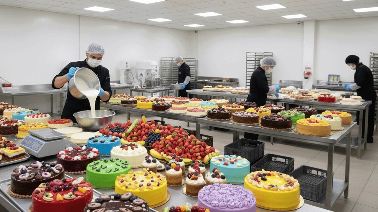 Most Satisfying Cake Production! Amazing Cake Decorating in a Turkish Factory