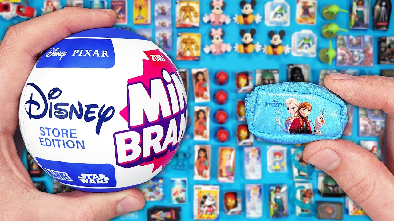 Opening The Last Of The Disney Series 3 Mini Brands In Search Of The Mickey Mouse Backpack