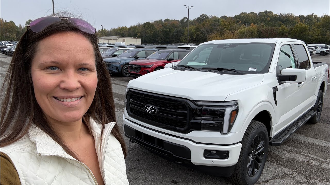 Walk-Around! - 2025 Ford F-150 Lariat SuperCrew in Star White Metallic
