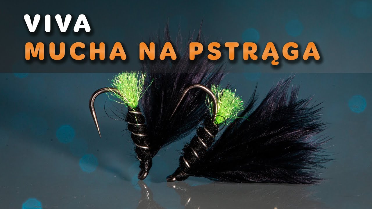 Mokra mucha Viva – prosta i skuteczna mucha na pstrągi | Fly tyin
